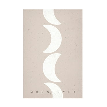 Trademark Fine Art uplusmestudio Moonlover Canvas Wall Art