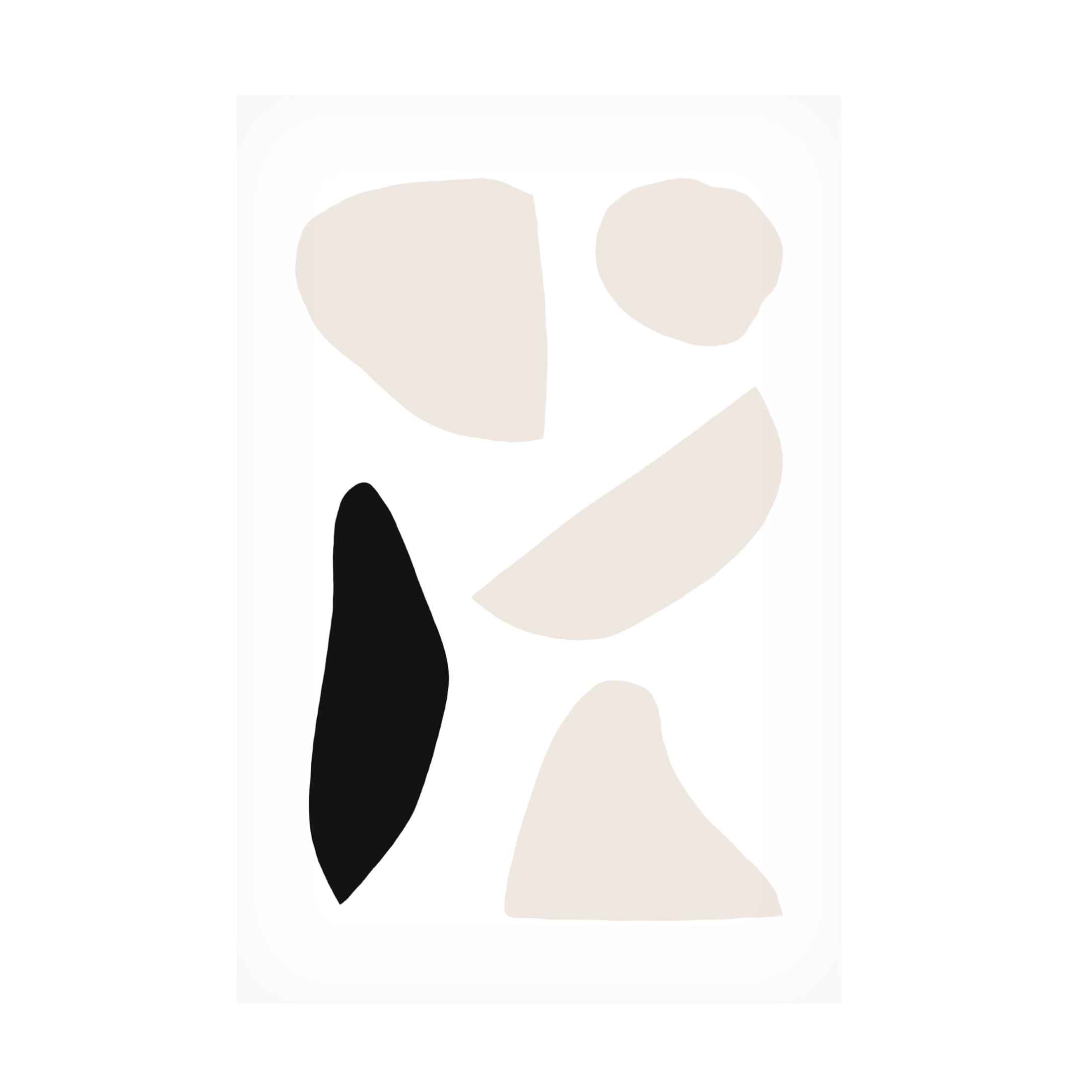 Trademark Fine Art uplusmestudio Organic Shapes Canvas Wall Art