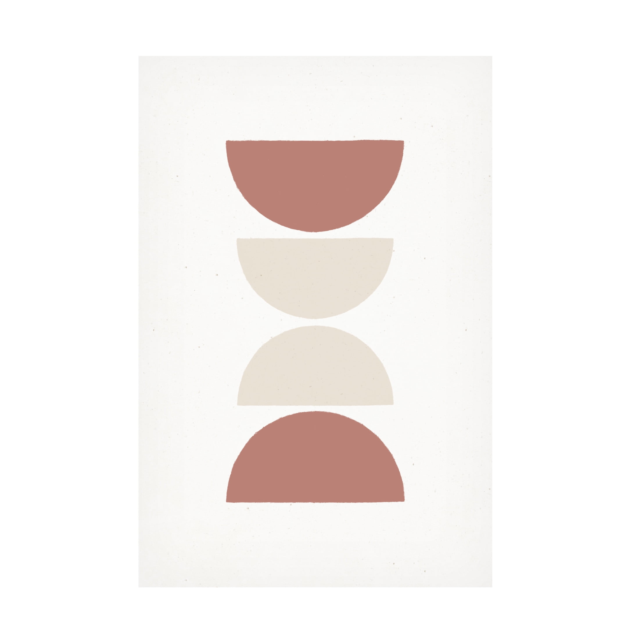 Trademark Fine Art uplusmestudio Rust And Sand Lungo Canvas Wall Art