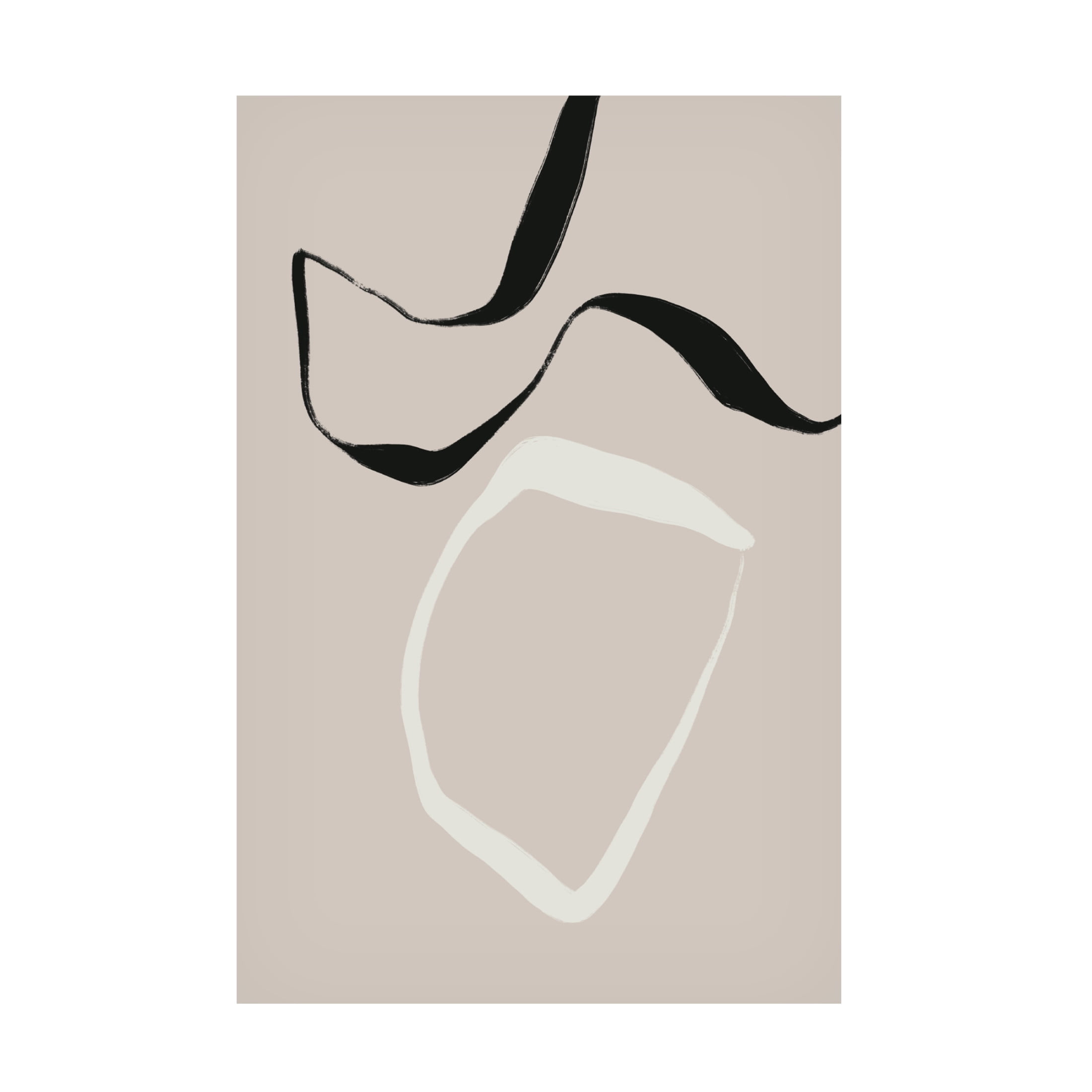 Trademark Fine Art uplusmestudio   Simply here Canvas Wall Art