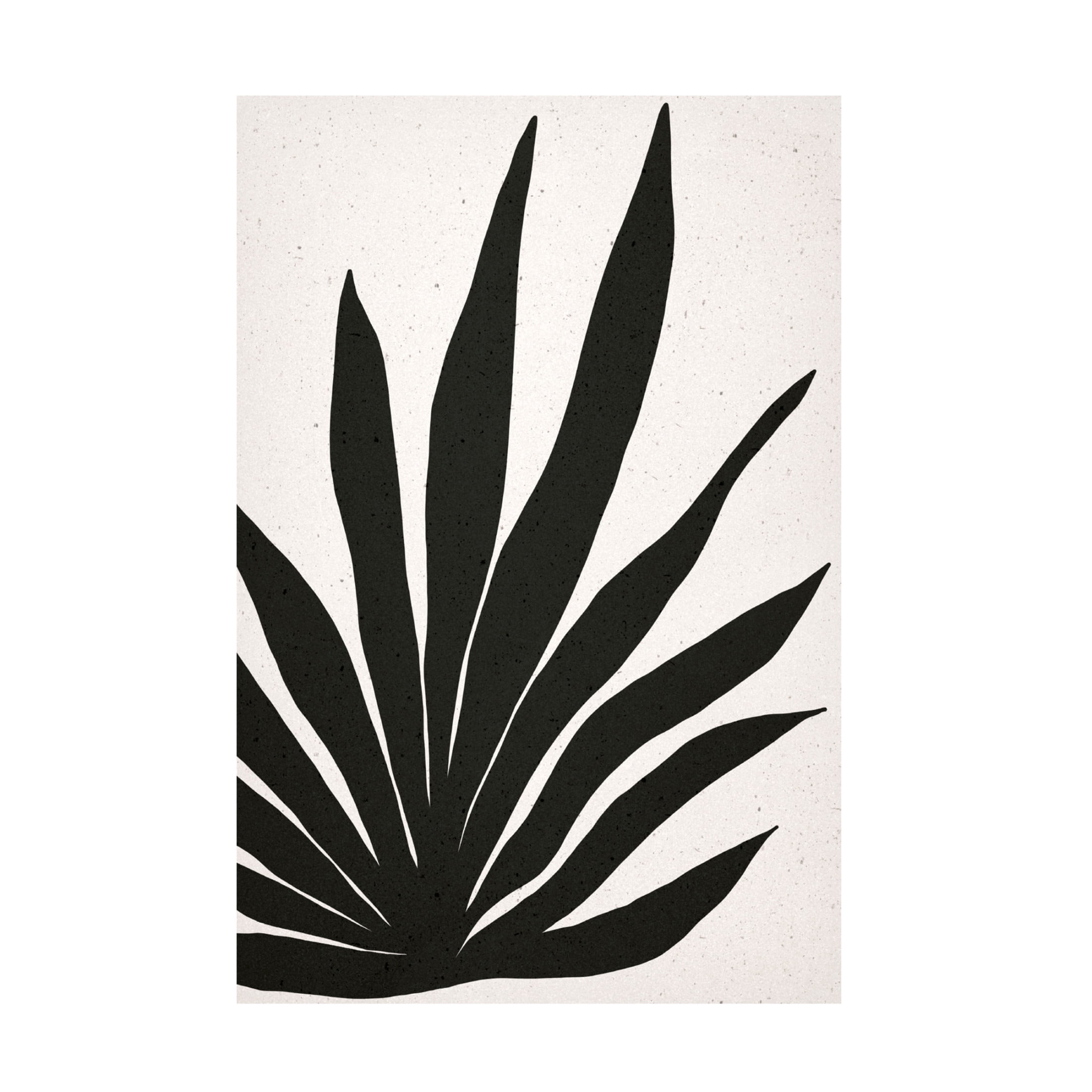 Trademark Fine Art uplusmestudio Textured Leaf Canvas Wall Art