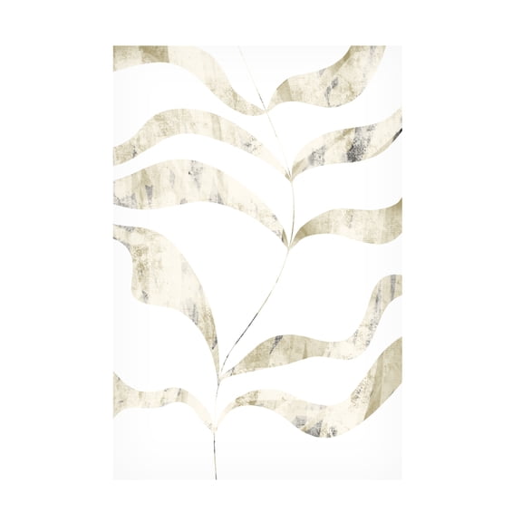 Trademark Fine Art uplusmestudio Textured Leaves Canvas Wall Art