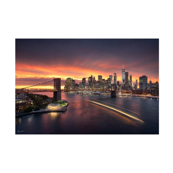 Trademark Fine Art yoann new york Canvas Wall Art