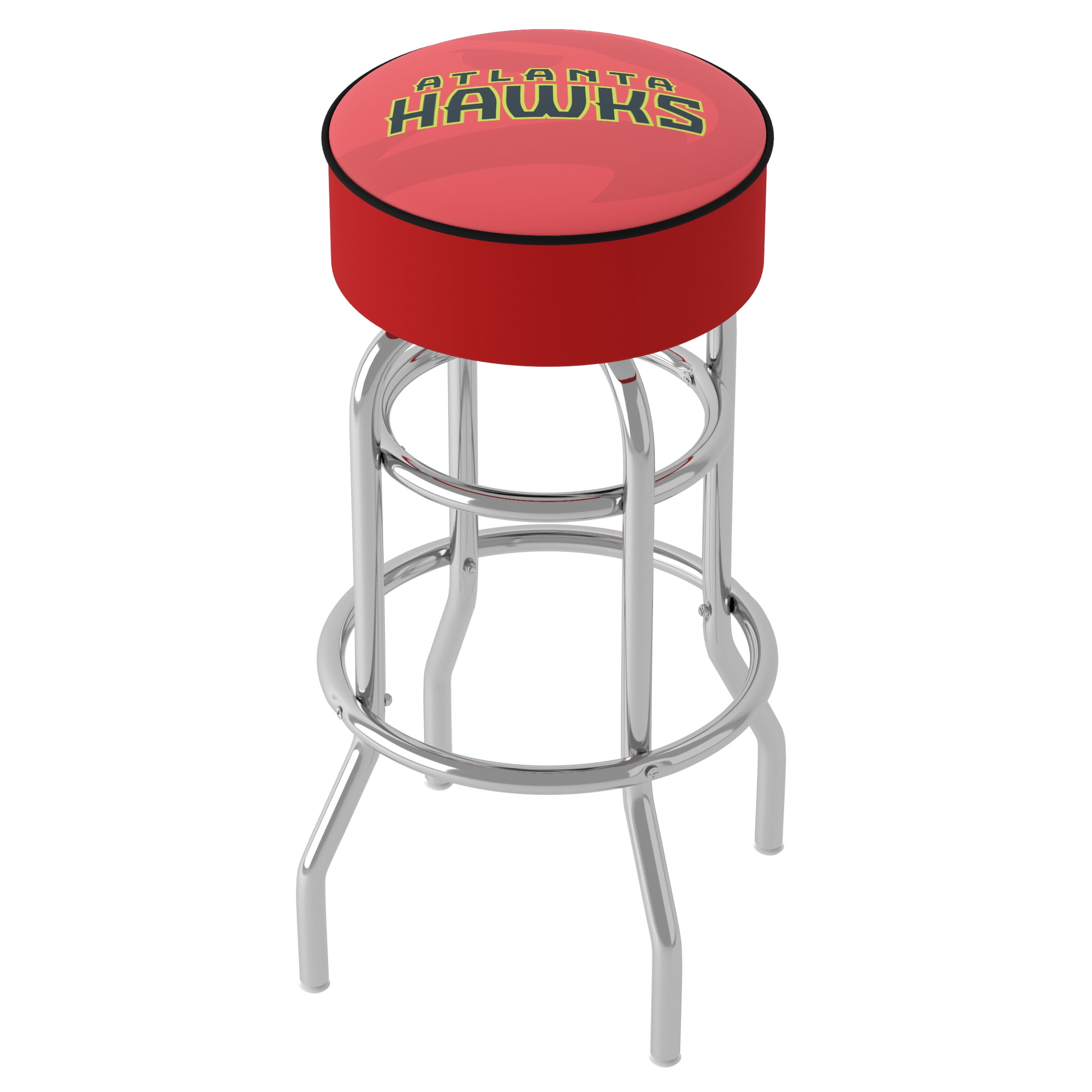 Trademark Gameroom Atlanta Hawks Fade Bar Stool with Padded Seat