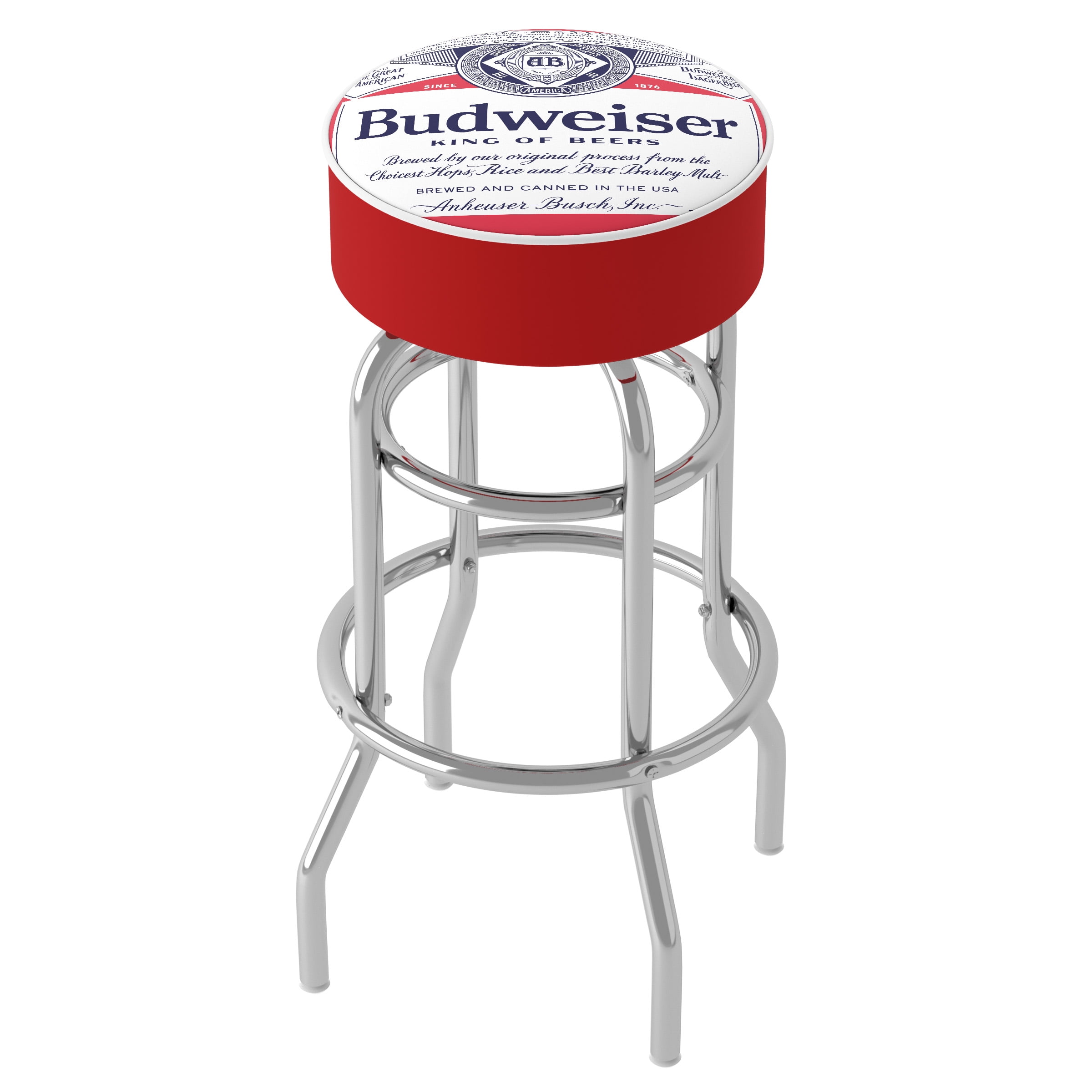 Budweiser Bar Stool 二脚　バドワイザー　バースツール Trademark-Gameroom-Budweiser-