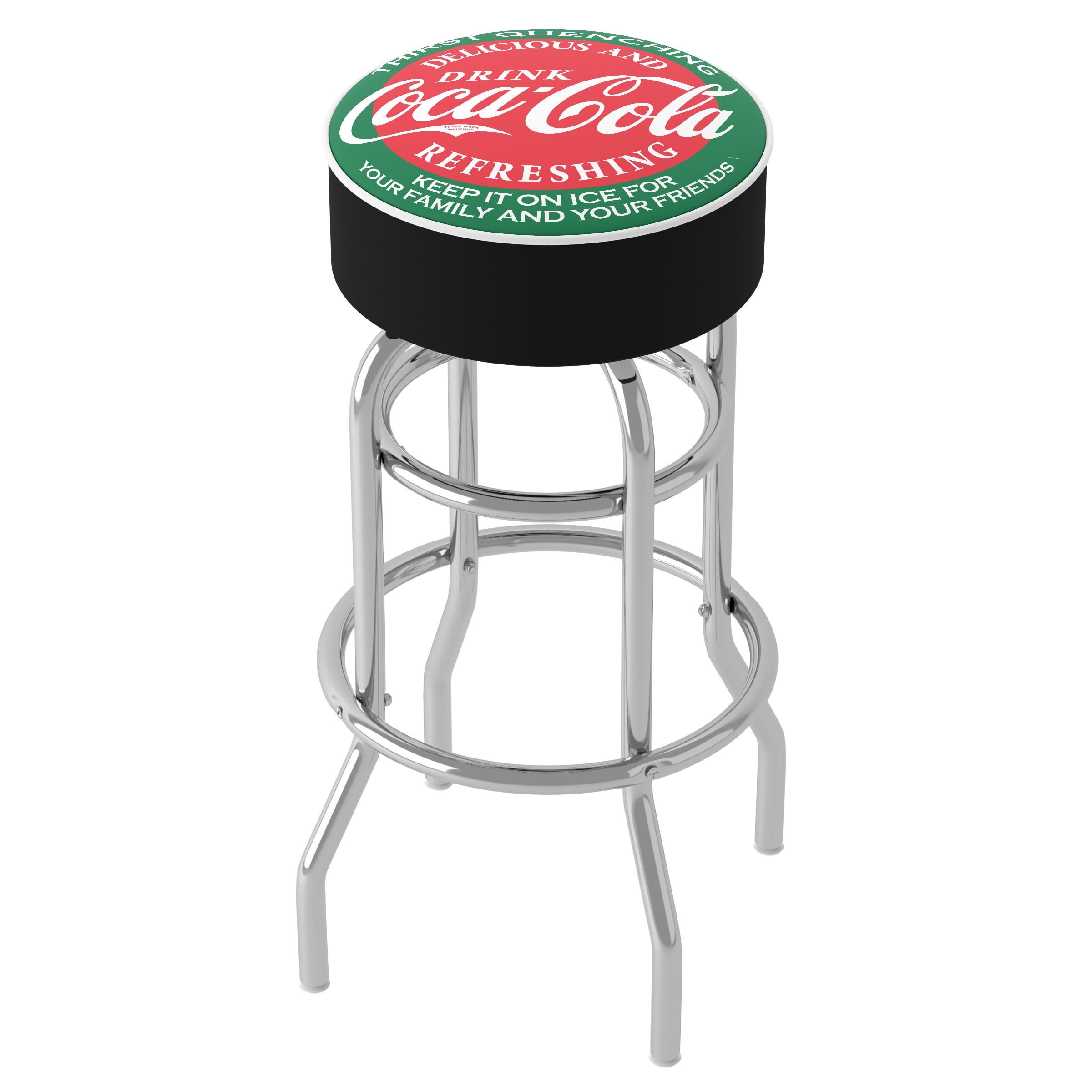 Stool V-Back アメリカン Vバックバースツール Coca-Cola Bar-Stool