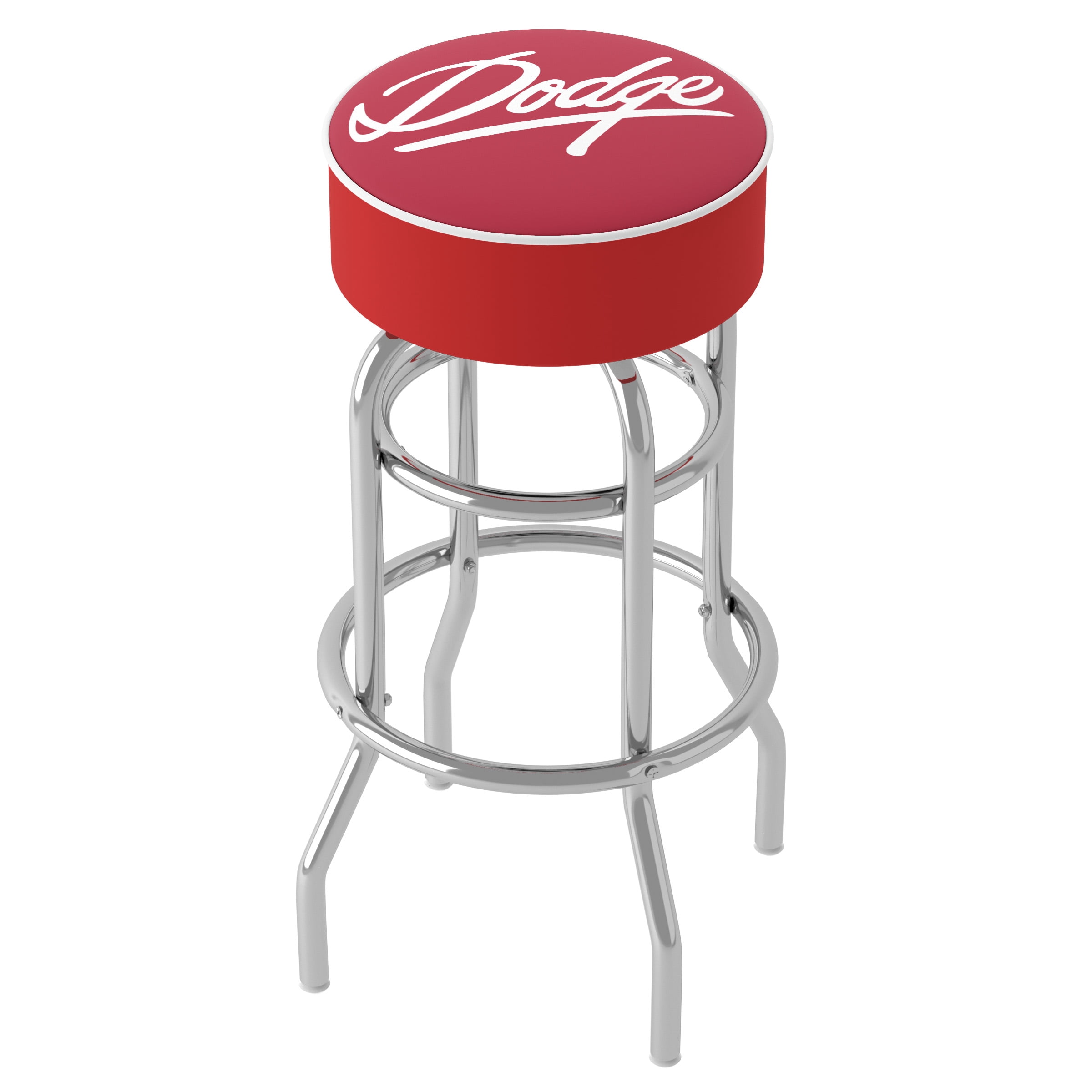 Trademark Gameroom Dodge Signature Bar Stool with Padded Seat