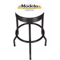 thumbnail image 1 of Trademark Gameroom Modelo  Black Ribbed Barstool, 1 of 3