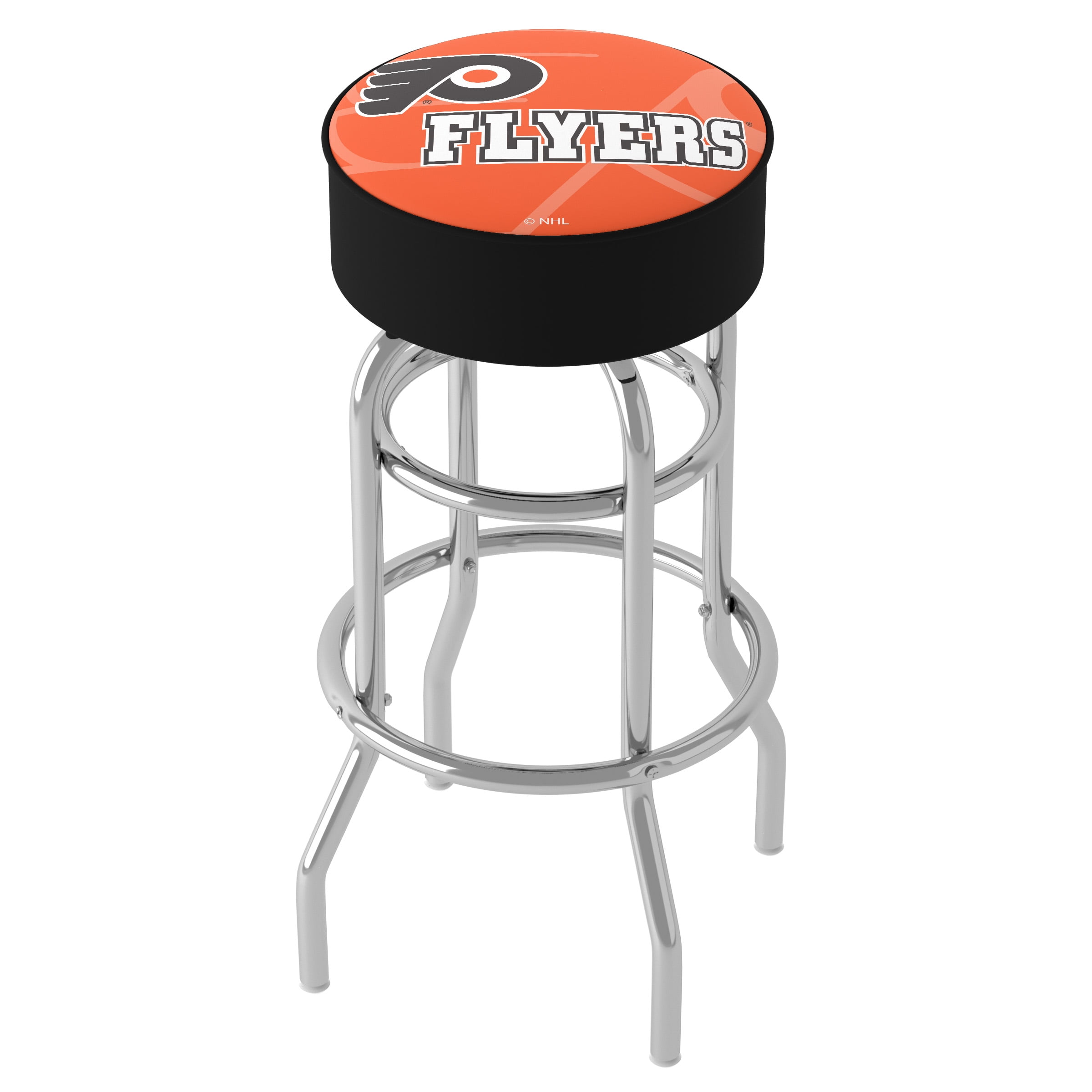 Trademark Gameroom Philadelphia Flyers Watermark Bar Stool with Padded Seat