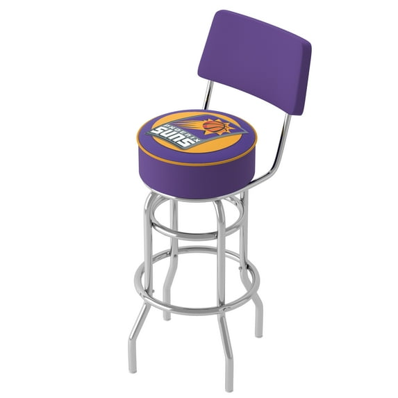 Miami Heat NBA Padded Swivel Swivel Bar Stool with Back