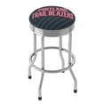 thumbnail image 1 of Trademark Gameroom Portland Trail Blazers Fade Chrome Ribbed Barstool, 1 of 5