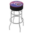 thumbnail image 1 of Trademark Gameroom Toronto Raptors Hardwood Classics Bar Stool with Padded Seat, 1 of 5