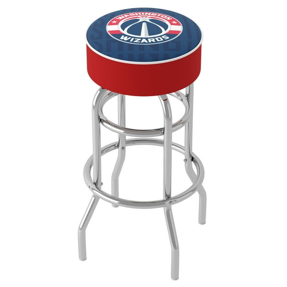 Trademark Gameroom Washington Wizards City Bar Stool with Padded Seat