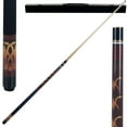 thumbnail image 1 of Trademark Games 2-Piece Hardwood Pool Cue with Dragon Design and Hard Case, 1 of 4