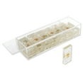 thumbnail image 1 of Trademark Games Acrylic Dominos Set - 28-Piece Domino Game with Case, Daisy, 1 of 10