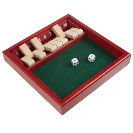 Trademark Games - Shut the Box (1-10) Zero Out Game 1 - 10