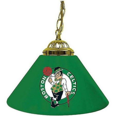 Boston Celtics NBA Single Shade Bar Lamp - Green, Black, White