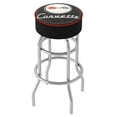 thumbnail image 1 of Corvette C1 Black Padded Swivel Bar Stool 30 Inches High, 1 of 5