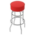 thumbnail image 1 of Trademark Global High-Grade 30" Padded Bar Stool, Red, 1 of 5
