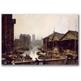 thumbnail image 1 of Trademark Global John Atkinson Grimshaw "Leeds Bridge 1880" Canvas Art, 16" x 24", 1 of 2