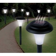Trademark Global LED Stake Solar Powered Outdoor Spotlight Fixture