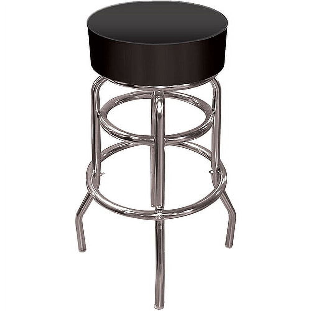 Trademark Global NCAA Padded Backless Swivel Bar Stool
