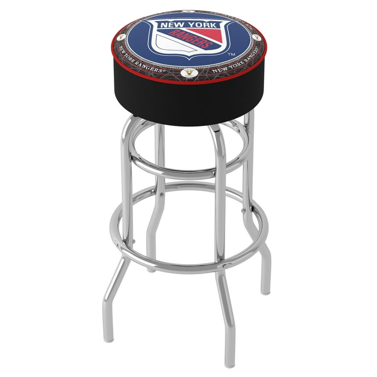 Trademark Global NHL Padded Backless Swivel Bar Stool Walmart