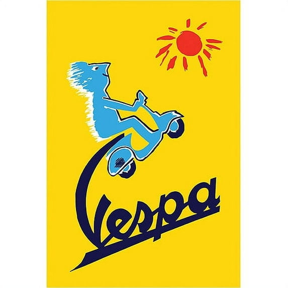 Trademark Global 'Vespa' Canvas Art, 24' x 32'