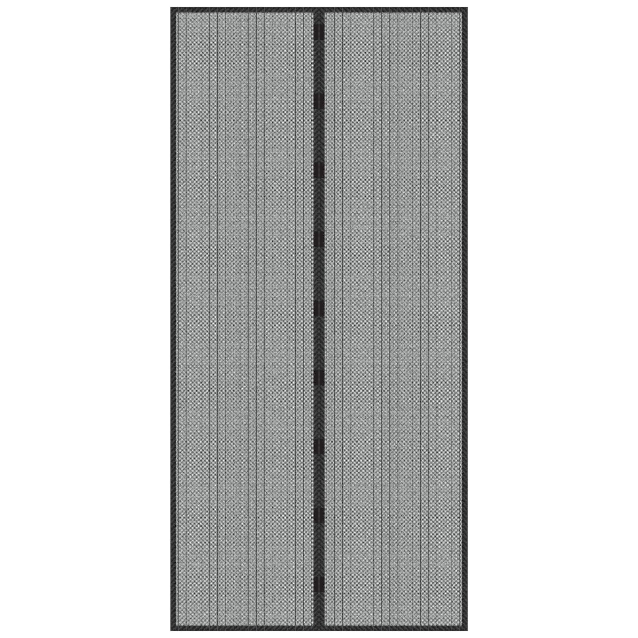 Trademark Home Auto Open and Close Magnetic Screen Door, 2 pack