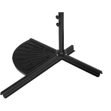 Rhino BaseMate, Ombrello Base Peso Borsa ~ 46cm Quadrato con Fessura