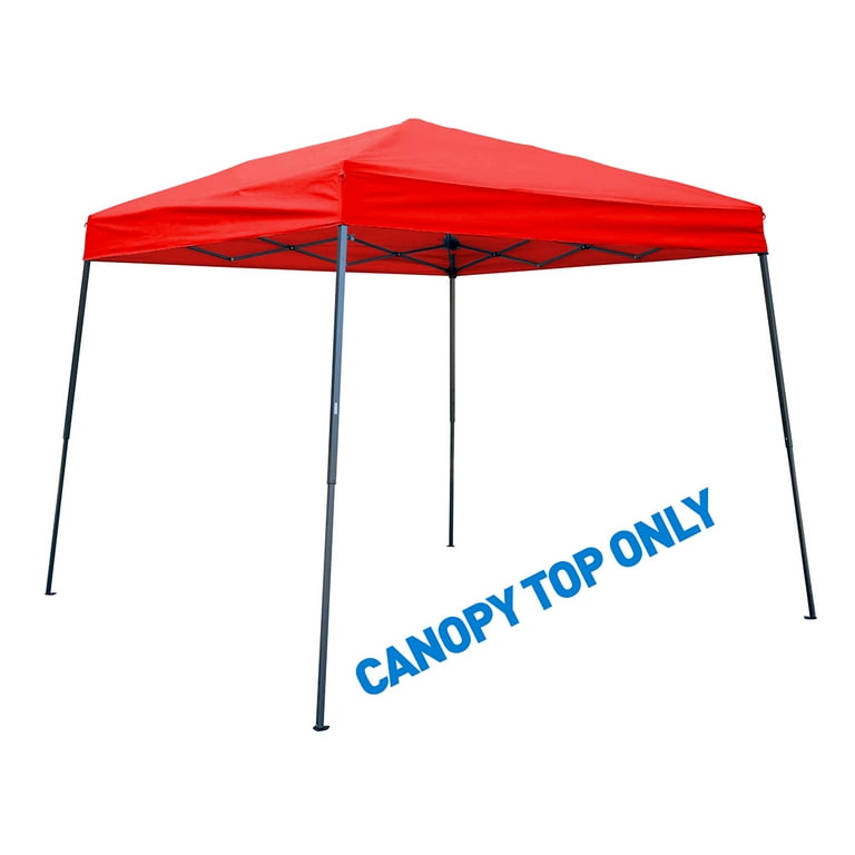 8 x 8 Replacement Canopy Top for 10 Slant Leg Square Gazebo Red
