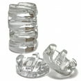 thumbnail image 1 of Trademark Innovations Glass Fermentation Pickling Jar Weights For Wide Mouth Mason Jars (Set of 6, Groove Grip), 1 of 7