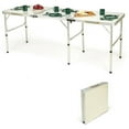 thumbnail image 1 of Trademark Innovations Portable Lightweight Aluminum Folding Table, 1 of 3