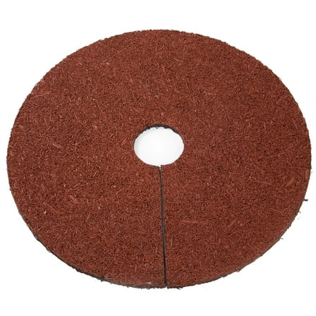 Trademark Innovations Reversible Mulch Ring Tree Protector Mat - 24" - by