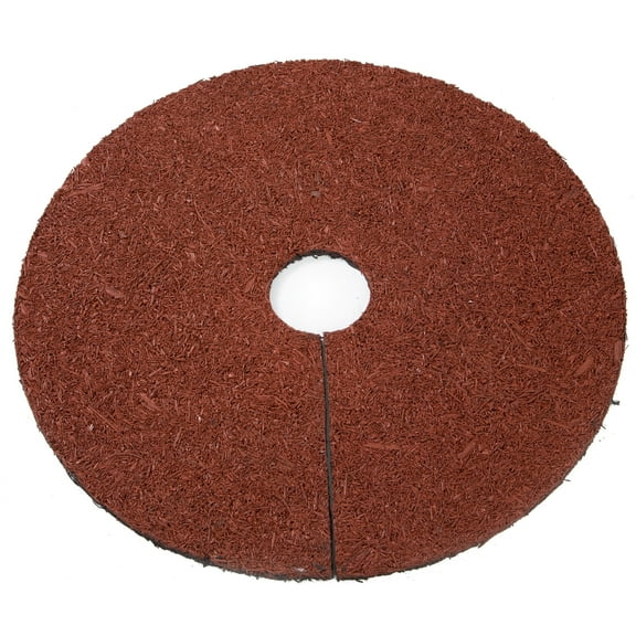 Trademark Innovations Reversible Mulch Ring Tree Protector Mat - 24" - by