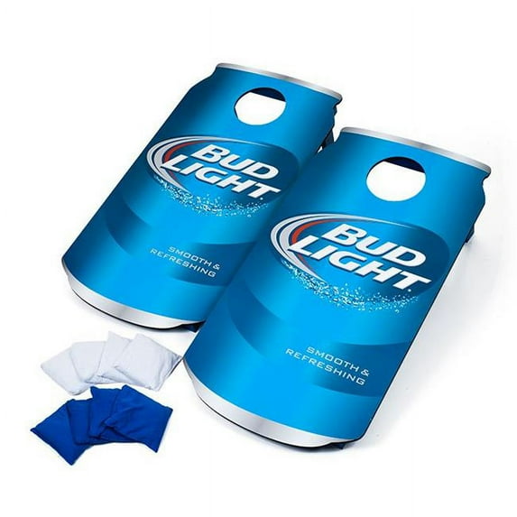 Trademark M350110 Bud Light Can Cornhole Bean Bag Toss Game