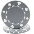 thumbnail image 1 of Trademark Poker 100 Suited Chip, 11.5gm, Gray, 1 of 1