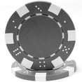 thumbnail image 1 of Trademark Poker 50 Striped Chip, 11.5gm, Gray, 1 of 2