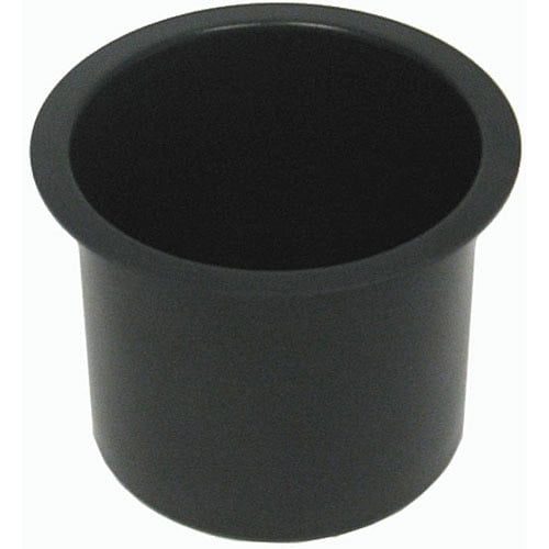 Trademark Poker Jumbo Aluminum Black Poker Table Cup Holders Set, Of 10