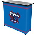 thumbnail image 1 of Trademark Poker LRG8000-DeP DePaul UniversityT 2 Shelf Portable Bar with Case, 1 of 1