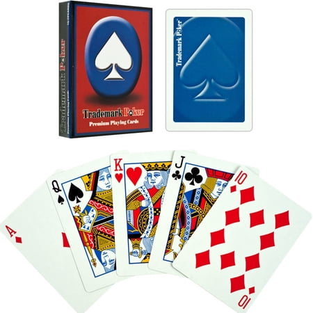 Trademark Poker Premium Playing Cards - Blue