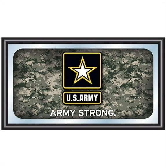 Trademark Poker U.S. Army Digital Camo Framed Logo Mirror