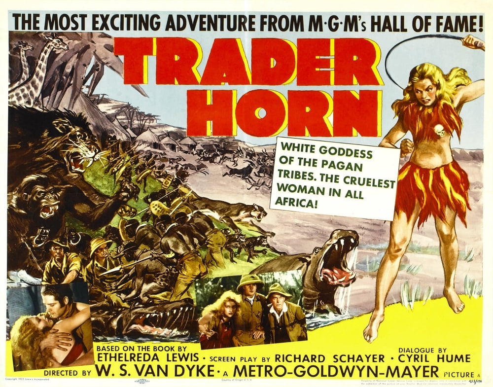 Trader Horn Canvas Art - (28 x 22)