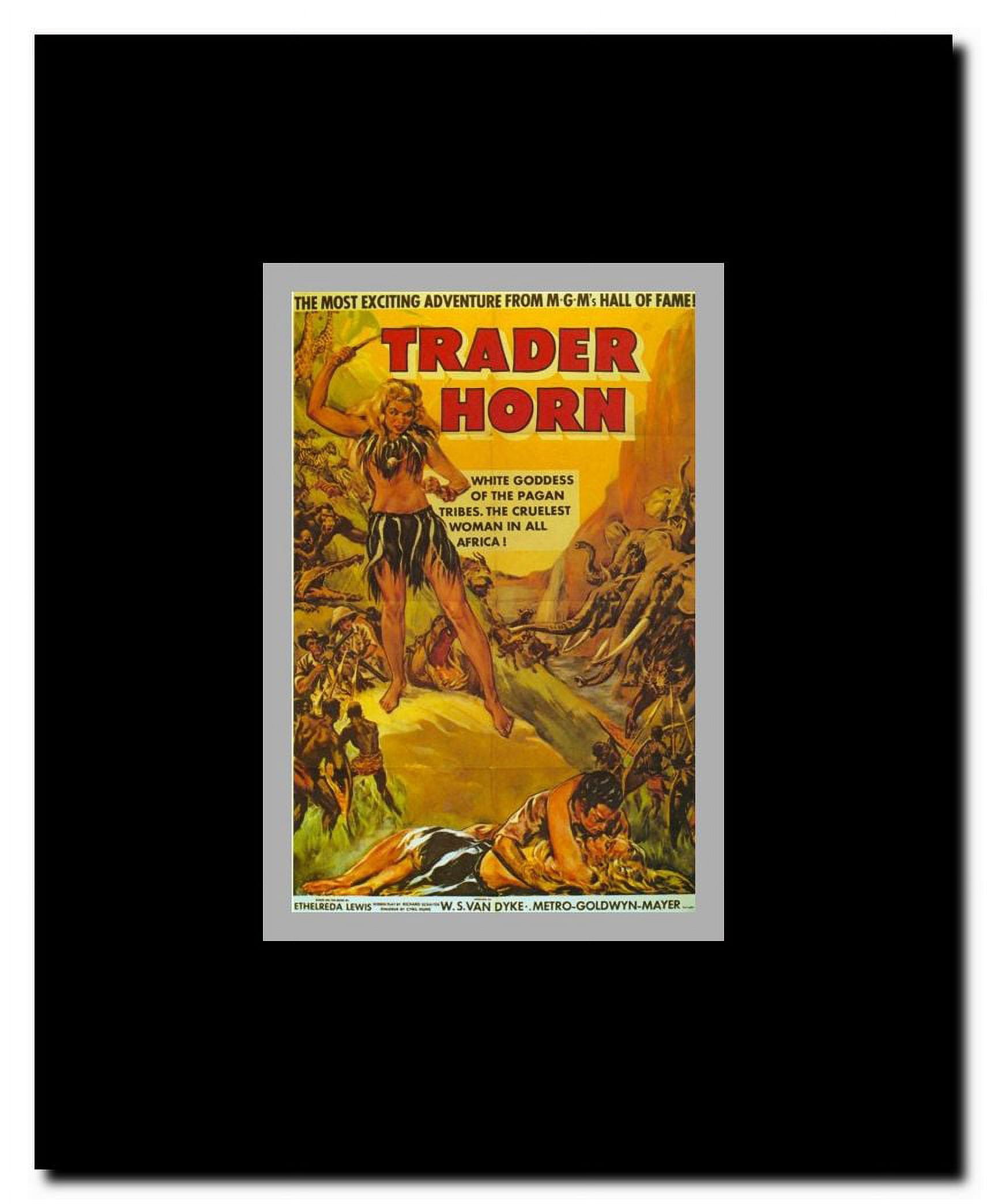 Trader Horn Framed Movie Poster