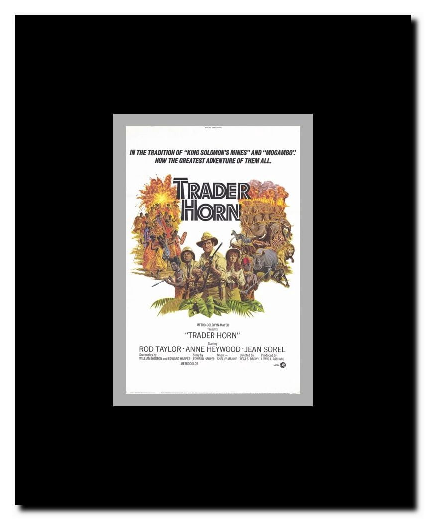 Trader Horn Framed Movie Poster