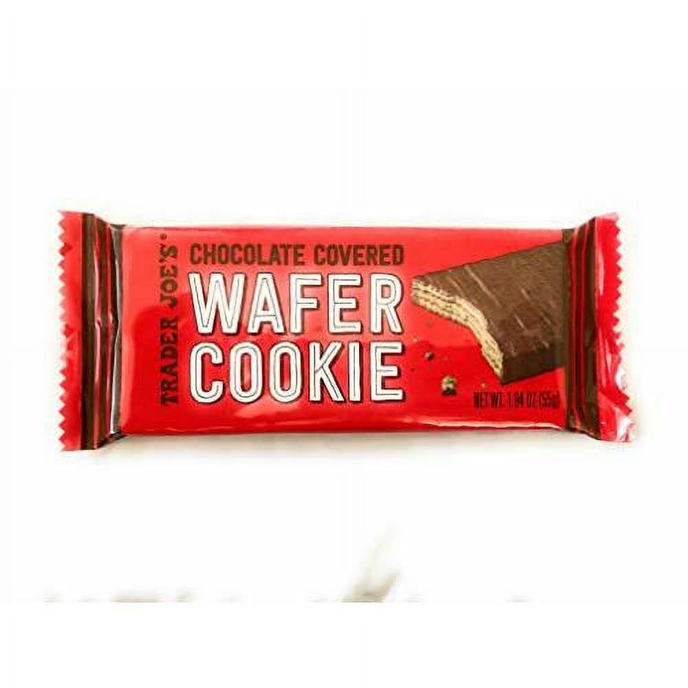 Trader Joe’S Chocolate Covered Wafer Cookie (4 Pack)