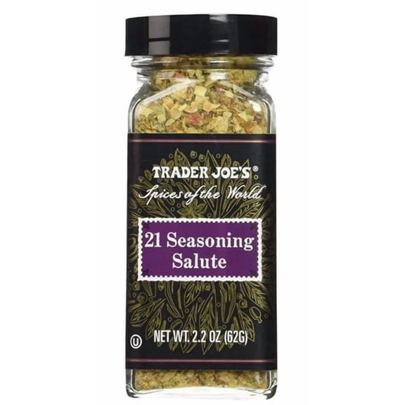 Trader Joe's 21 Seasoning Salute Blend, 2.2oz, 2 Pack