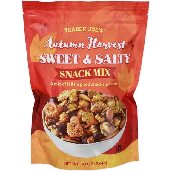 Trader Joe's Autumn Harvest Sweet & Salty Snack Mix, Fall Inspired, 10 oz