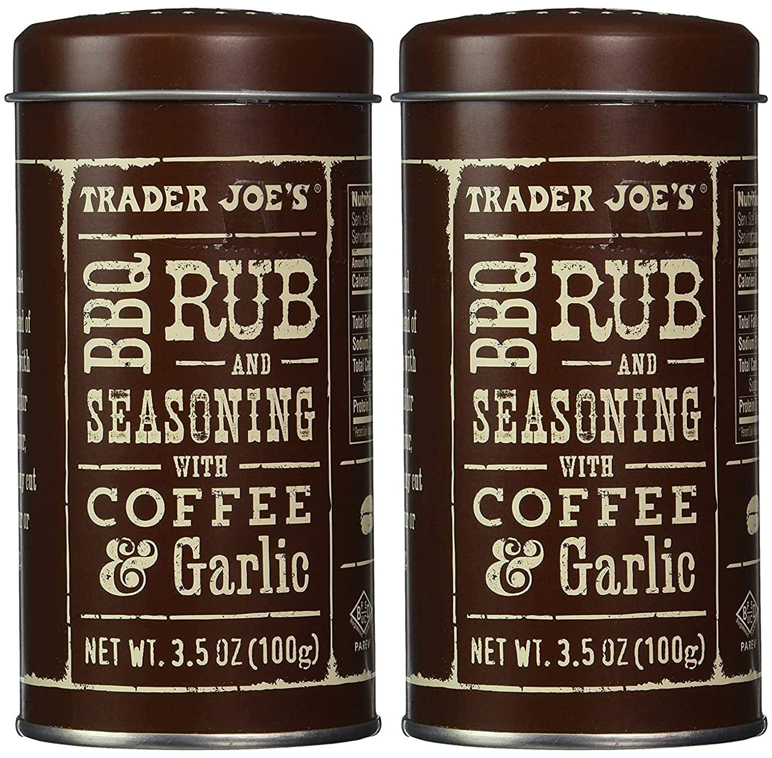 Trader Joe's BBQ Rub and Seasoning with Coffee and Garlic