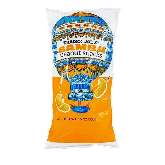 Trader Joes Bamba Peanut Snacks Crunchy & Delicious 3.5 Oz